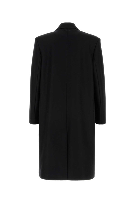 Black wool blend coat MM6 MAISON MARGIELA (SH0AA0027S52207)