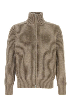 Cappuccino wool blend cardigan MM6 MAISON MARGIELA (SH0AM0095M13286)
