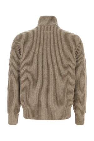 Cappuccino wool blend cardigan MM6 MAISON MARGIELA (SH0AM0095M13286)