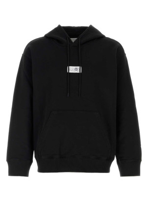 Black cotton sweatshirt MM6 MAISON MARGIELA (SH0GU0048M25025)
