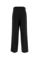 Black wool blend wide-leg pant MM6 MAISON MARGIELA (SH0KA0067M36003)