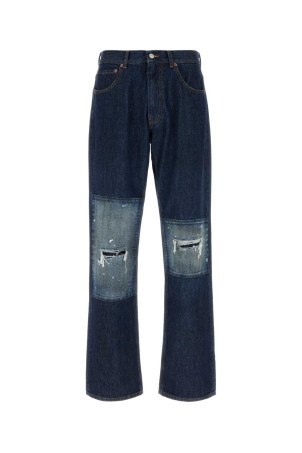 Blue denim jeans MM6 MAISON MARGIELA (SH0LA0043M30055)