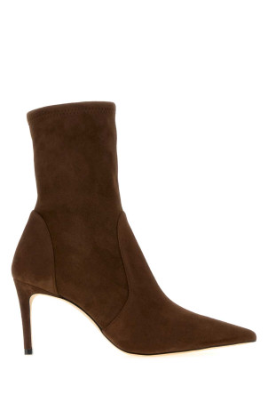 Brown suede Stuart ankle boots STUART WEITZMAN (SJ973)