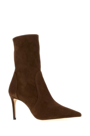 Brown suede Stuart ankle boots STUART WEITZMAN (SJ973)
