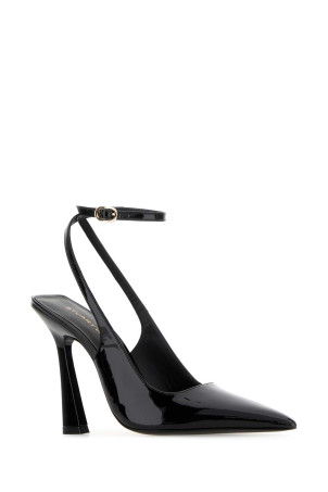 Black leather Vinnie 100 pumps Black STUART WEITZMAN (SM370)