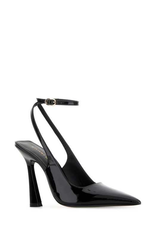 Black leather Vinnie 100 pumps Black STUART WEITZMAN (SM370)