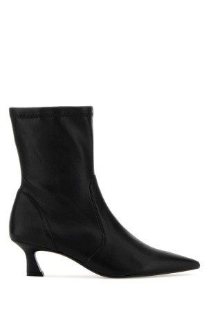 Black leather Vinnie ankle boots Black STUART WEITZMAN (SM579)