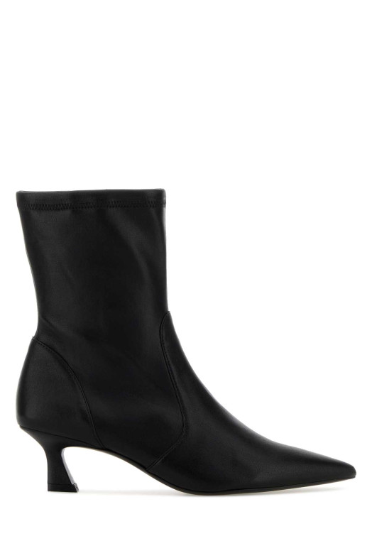 Black leather Vinnie ankle boots Black STUART WEITZMAN (SM579)