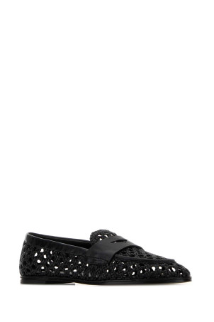 Black leather Spencer loafers Black STUART WEITZMAN (SN730)