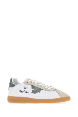 Белые кожаные кроссовки DSQUARED (SNM046818909084) DSQUARED2