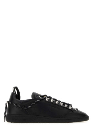 Black nappa leather Dsquared2 Rebels sneakers DSQUARED (SNM050218900001)