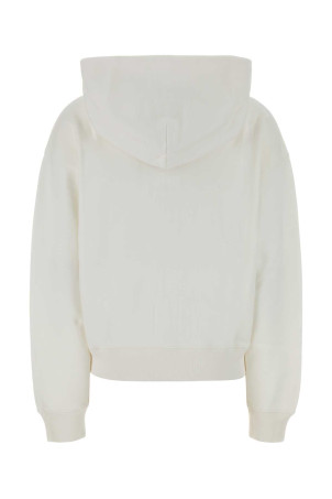 White cotton sweatshirt SPORTY & RICH (ST094712326WH01)