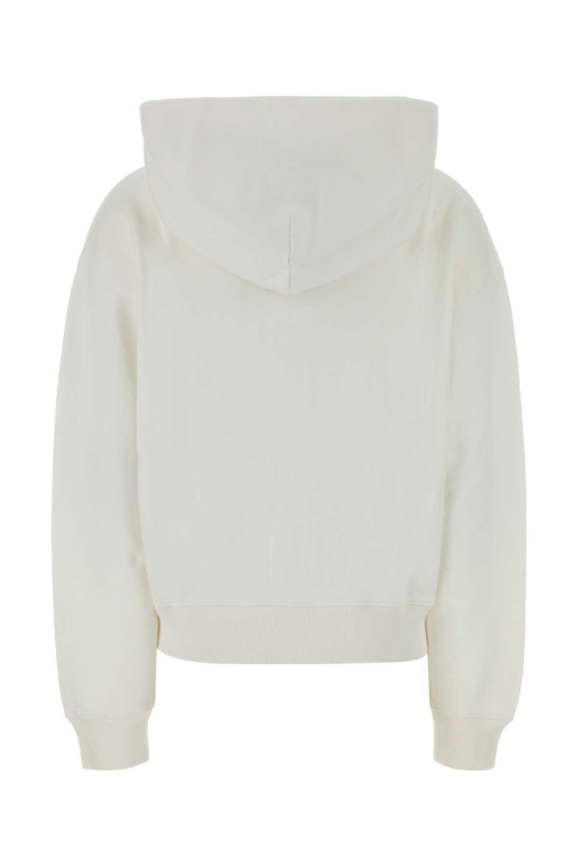 White cotton sweatshirt SPORTY & RICH (ST094712326WH01)