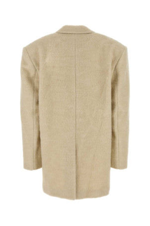 Sand acrylic blend coat Beige THE ANDAMANE (T182030BTNW047)