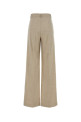 Melange sand stretch twill Nathalie pant Beige THE ANDAMANE (T190409ATNP246)