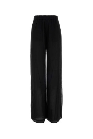 Black jersey Lena wide-leg pant THE ANDAMANE (T190425ATNS038)