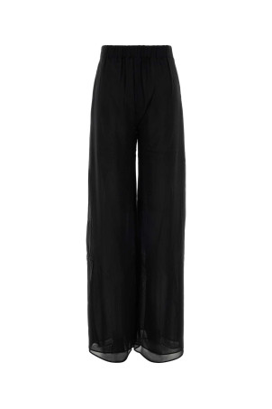Black jersey Lena wide-leg pant THE ANDAMANE (T190425ATNS038)