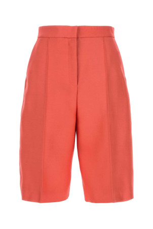 Coral wool blend bermuda shorts AGNONA (T81101XD1024)