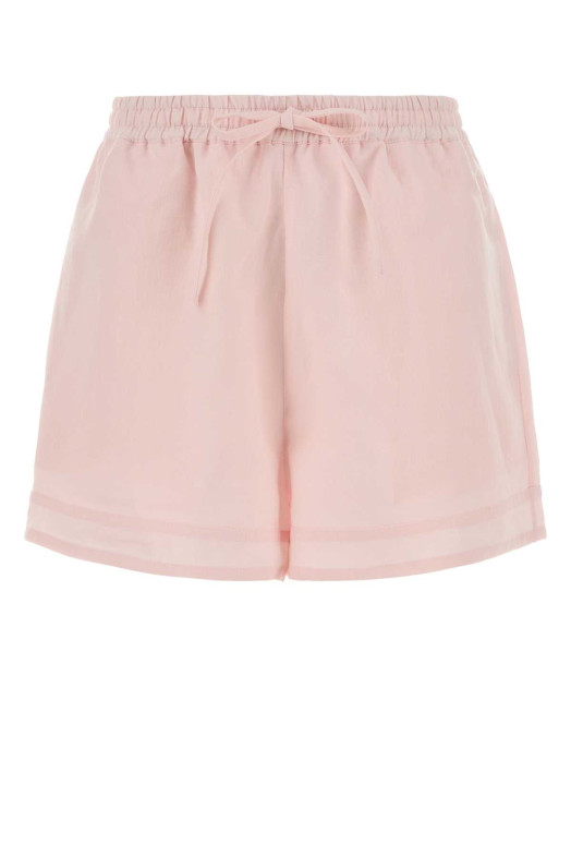 Pink linen shorts LE KASHA (TABAL00)