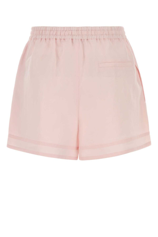 Pink linen shorts LE KASHA (TABAL00)