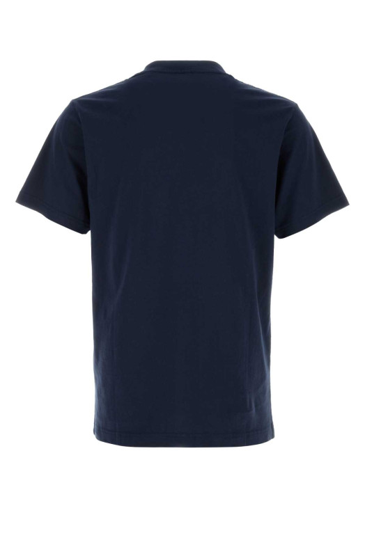 Navy blue cotton t-shirt Black SPORTY & RICH (TO043611678BL106)