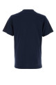 Navy blue cotton t-shirt Black SPORTY & RICH (TO043611678BL106)