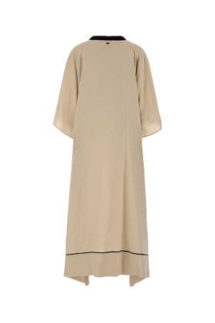 Beige linen kaftan AGNONA (TR1108YU3049)