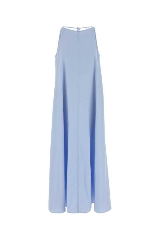 Light blue poplin dress AGNONA (TR1109YU2114)