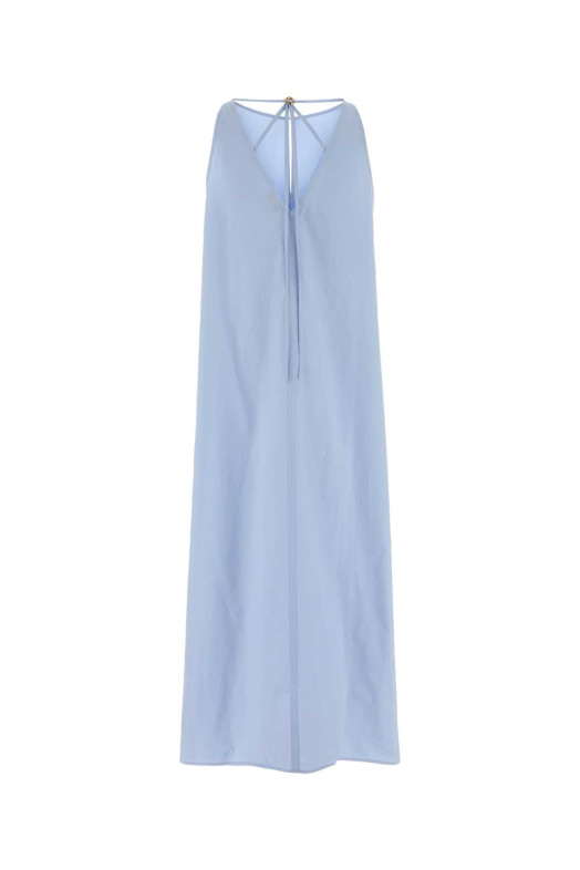 Light blue poplin dress AGNONA (TR1109YU2114)