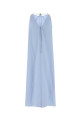 Light blue poplin dress AGNONA (TR1109YU2114)