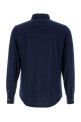Navy blue wool shirt FEDELI (TU000603)