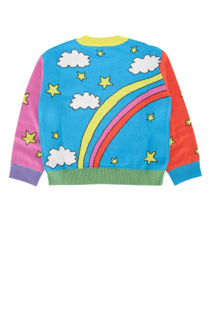 Свитерок черного цвета STELLA McCARTNEY KIDS (TX9A70Z1528)
