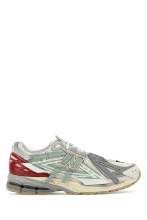 Багатокольорові кросівки NEW BALANCE (U19065DY) з сітчастої тканини та шкіри, модель U1906