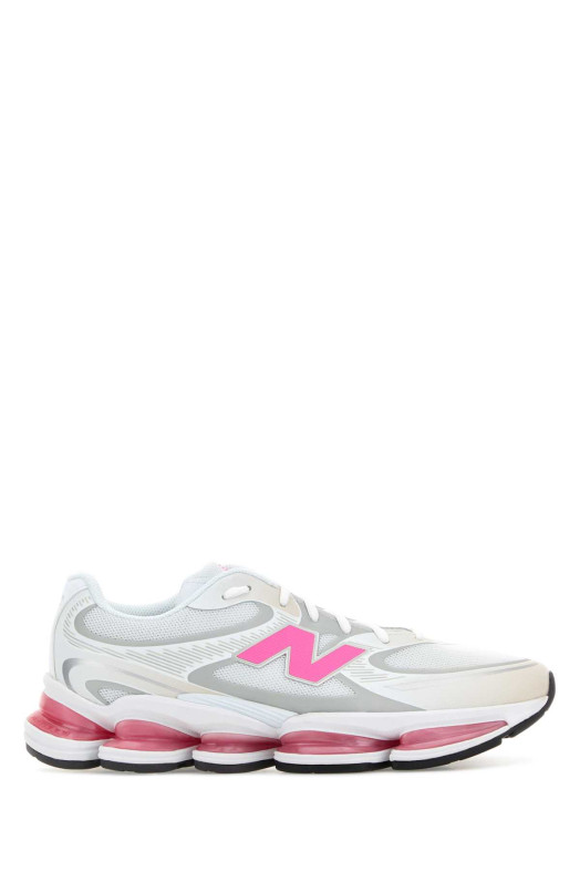 Two-tone mesh and rubber 2000 sneakers White Pink NEW BALANCE (U20007MM)