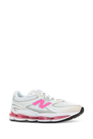 Two-tone mesh and rubber 2000 sneakers White Pink NEW BALANCE (U20007MM)