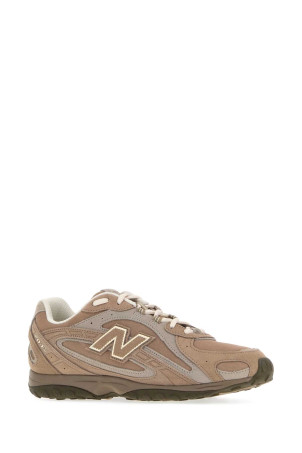 Кроссовки из замши цвета «грязь» 204L, зеленые, NEW BALANCE (U204LMMA)