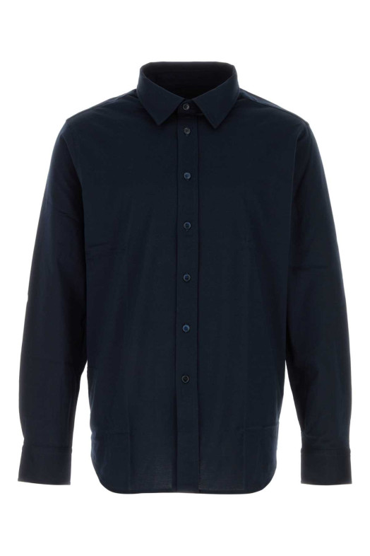 Midnight blue cotton shirt BRIONI (UJNQ0LOD620)