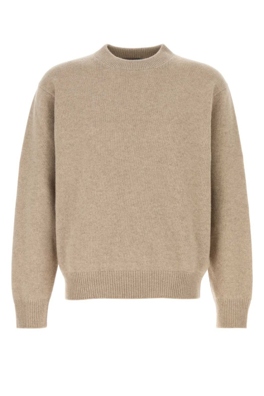 Sand cashmere sweater PRADA (UMB674S23216ZJ)