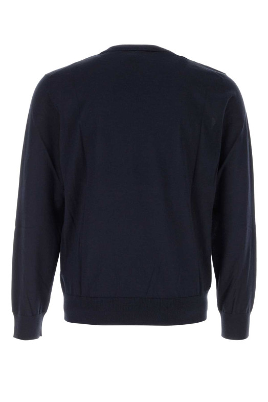 Midnight blue cashmere blend sweater BRIONI (UMQ90LP1K82)