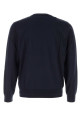 Midnight blue cashmere blend sweater BRIONI (UMQ90LP1K82)