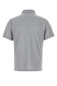 Melange grey cashmere blend polo shirt BRIONI (UMR20OPDK14)
