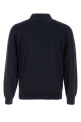 Midnight blue cashmere blend polo shirt BRIONI (UMR30LP1K82)