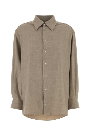 Cappuccino flannel shirt Beige ORIANE (UNISEXSHIRTLOROPIANA)