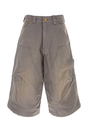Grey denim Stockton bermuda shorts WILLY CHAVARRIA (WCBTM0080)