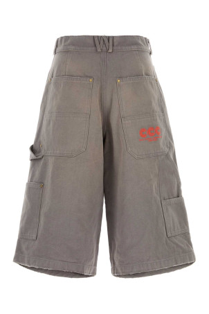 Grey denim Stockton bermuda shorts WILLY CHAVARRIA (WCBTM0080)