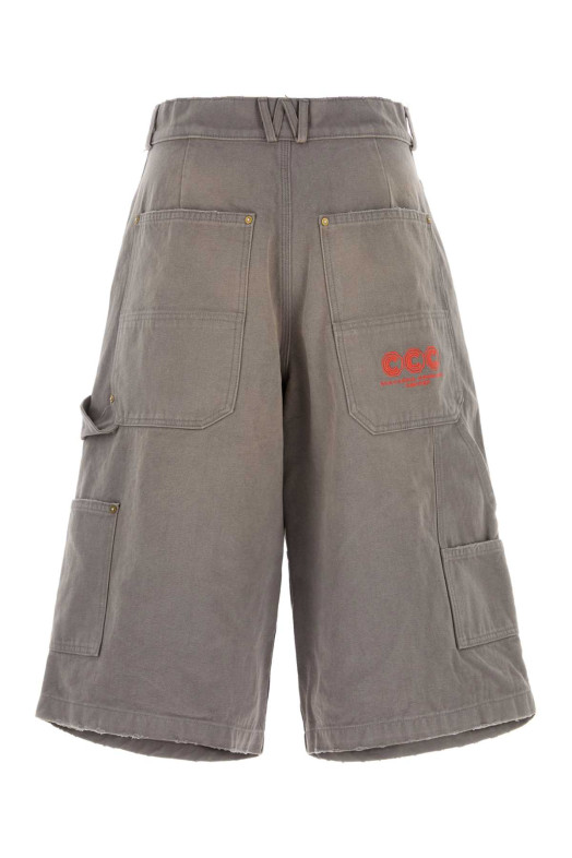 Grey denim Stockton bermuda shorts WILLY CHAVARRIA (WCBTM0080)