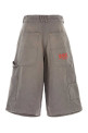 Grey denim Stockton bermuda shorts WILLY CHAVARRIA (WCBTM0080)
