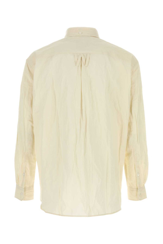 Cream poplin shirt WILLY CHAVARRIA (WCSHT0057)