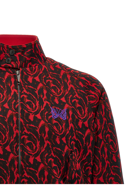 Бомбер з жакардових голок Червоний BARACUTA (BRCPS0961500)