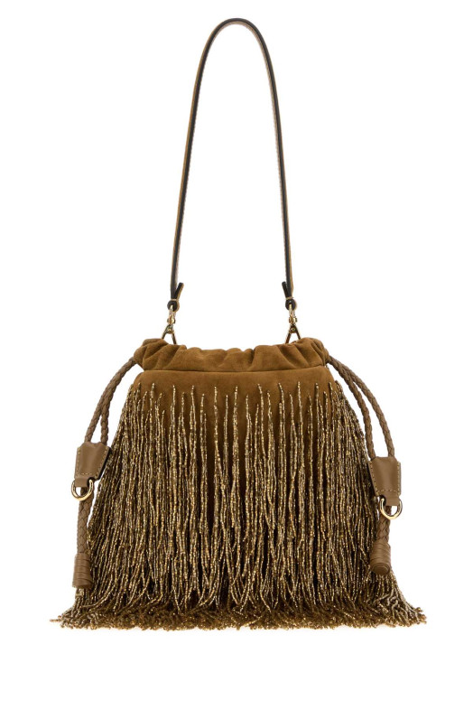 Biscuit suede small Kalispera bucket bag ETRO (WP1B0025AR11X)